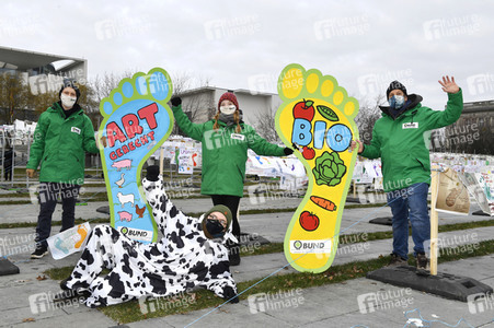 Demonstration 'Wir haben es satt' in Berlin