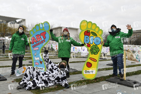 Demonstration 'Wir haben es satt' in Berlin