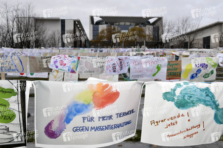 Demonstration 'Wir haben es satt' in Berlin