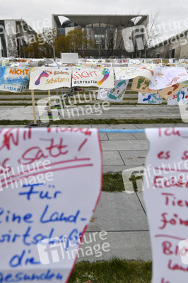Demonstration 'Wir haben es satt' in Berlin