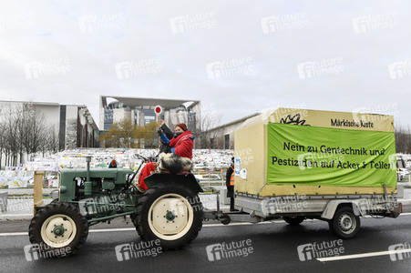 Demonstration 'Wir haben es satt' in Berlin