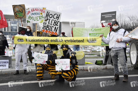 Demonstration 'Wir haben es satt' in Berlin