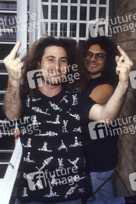 Photoshooting mit Armored Saint in London