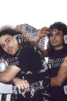 Photoshooting mit Armored Saint in London