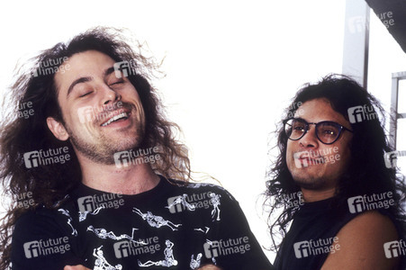 Photoshooting mit Armored Saint in London