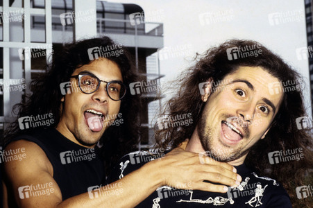 Photoshooting mit Armored Saint in London