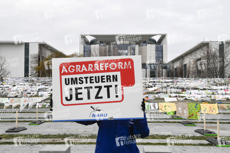 Demonstration 'Wir haben es satt' in Berlin