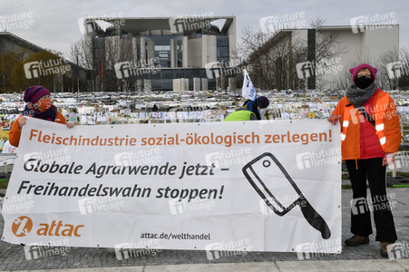 Demonstration 'Wir haben es satt' in Berlin