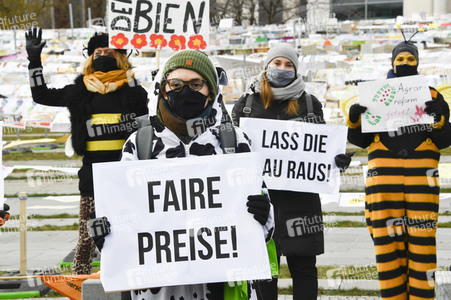 Demonstration 'Wir haben es satt' in Berlin