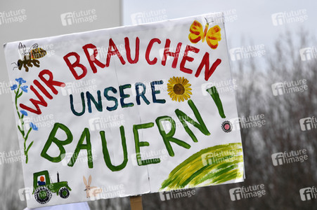 Demonstration 'Wir haben es satt' in Berlin