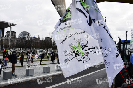 Demonstration 'Wir haben es satt' in Berlin