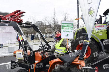 Demonstration 'Wir haben es satt' in Berlin