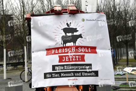 Demonstration 'Wir haben es satt' in Berlin