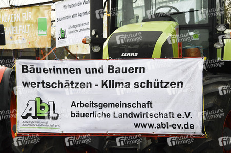 Demonstration 'Wir haben es satt' in Berlin