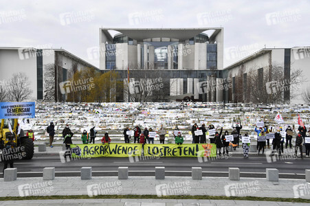 Demonstration 'Wir haben es satt' in Berlin