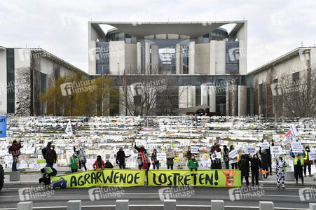 Demonstration 'Wir haben es satt' in Berlin