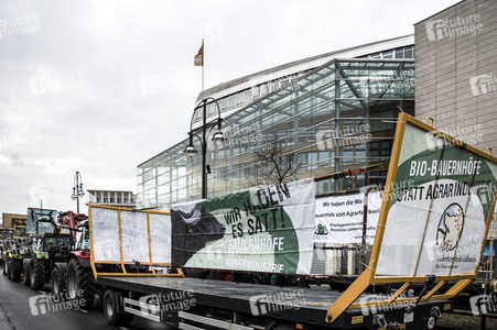 Demonstration 'Wir haben es satt' in Berlin