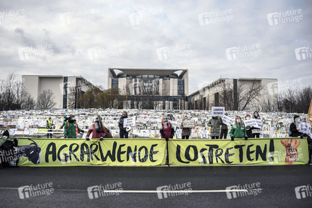 Demonstration 'Wir haben es satt' in Berlin