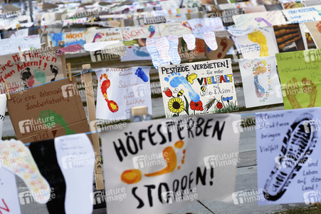 Demonstration 'Wir haben es satt' in Berlin