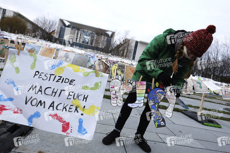 Demonstration 'Wir haben es satt' in Berlin