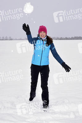 Photoshooting mit Alexandra Polzin in München