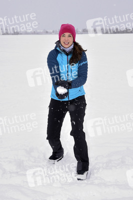 Photoshooting mit Alexandra Polzin in München