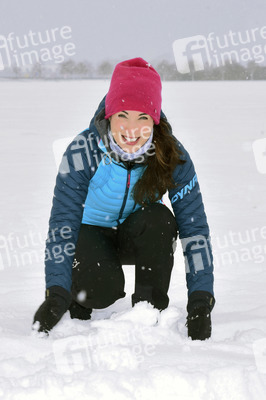 Photoshooting mit Alexandra Polzin in München