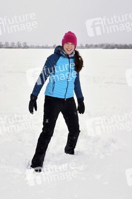 Photoshooting mit Alexandra Polzin in München