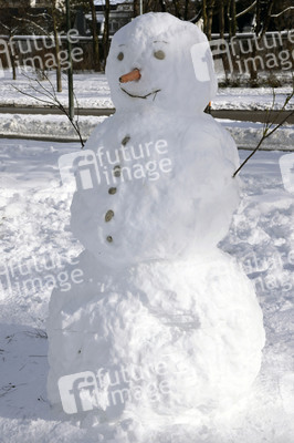 Schneemann in München