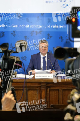 Pressekonferenz mit Lothar H. Wieler in Berlin