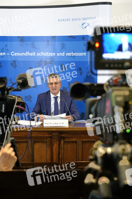 Pressekonferenz mit Lothar H. Wieler in Berlin