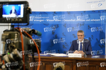 Pressekonferenz mit Lothar H. Wieler in Berlin