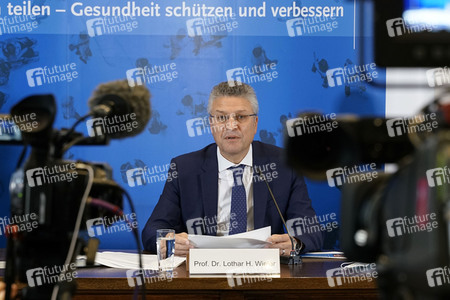 Pressekonferenz mit Lothar H. Wieler in Berlin