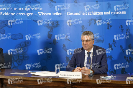 Pressekonferenz mit Lothar H. Wieler in Berlin