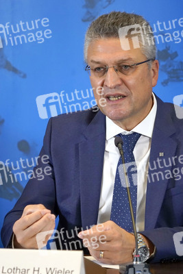 Pressekonferenz mit Lothar H. Wieler in Berlin