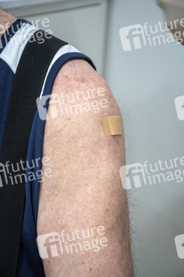 Corona-Impfzentrum in den Messehallen Hamburg