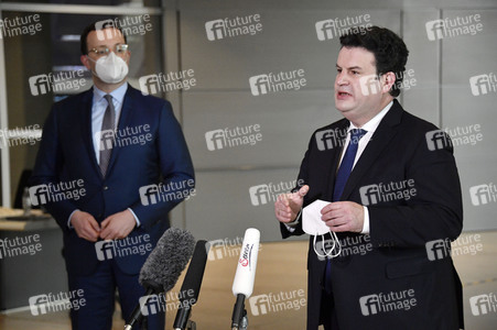 Pressestatement zur Verteilung von FFP2-Masken an Hartz-IV-Empfänger in Berlin