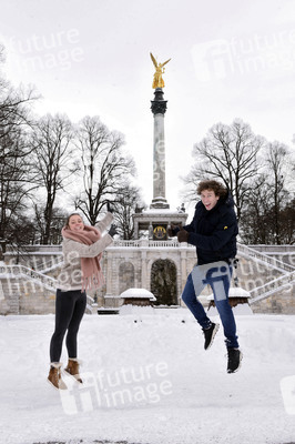 Photoshooting mit Julian Wittmann und Stephanie Liebl in München