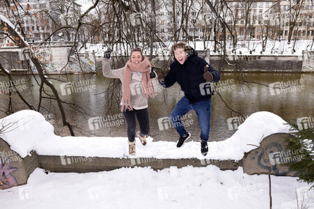 Photoshooting mit Julian Wittmann und Stephanie Liebl in München