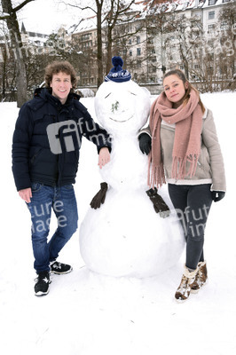 Photoshooting mit Julian Wittmann und Stephanie Liebl in München