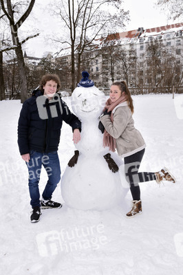 Photoshooting mit Julian Wittmann und Stephanie Liebl in München