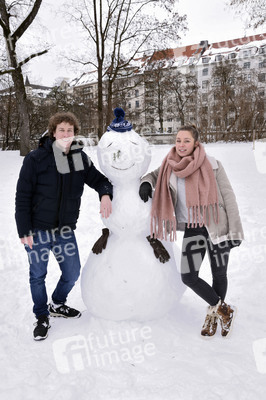 Photoshooting mit Julian Wittmann und Stephanie Liebl in München