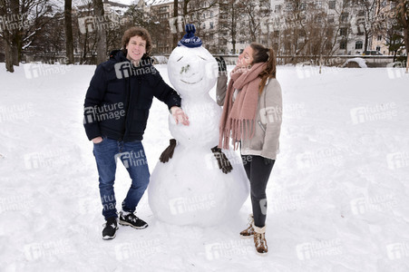 Photoshooting mit Julian Wittmann und Stephanie Liebl in München