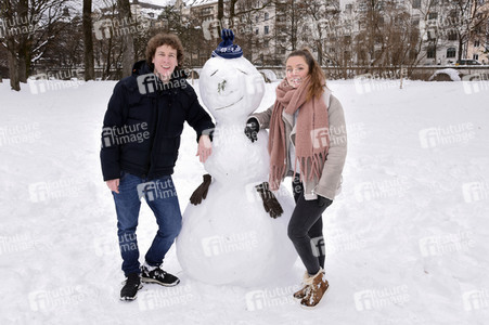 Photoshooting mit Julian Wittmann und Stephanie Liebl in München