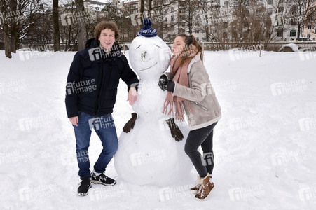Photoshooting mit Julian Wittmann und Stephanie Liebl in München