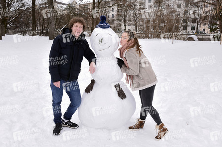 Photoshooting mit Julian Wittmann und Stephanie Liebl in München