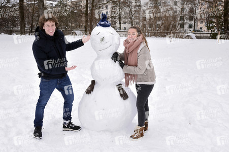 Photoshooting mit Julian Wittmann und Stephanie Liebl in München
