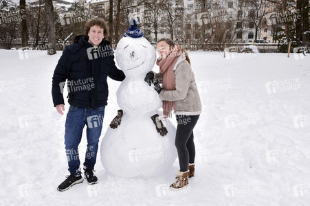 Photoshooting mit Julian Wittmann und Stephanie Liebl in München