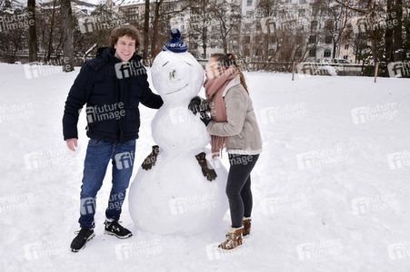 Photoshooting mit Julian Wittmann und Stephanie Liebl in München