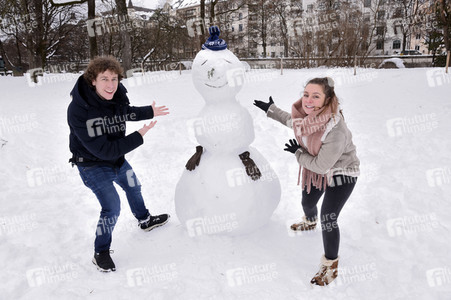 Photoshooting mit Julian Wittmann und Stephanie Liebl in München